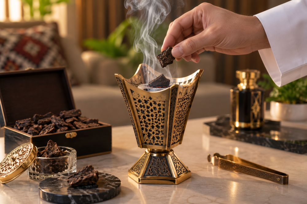 كيف أستعمل البخور في المبخرة ؟ - قشوة الطيب