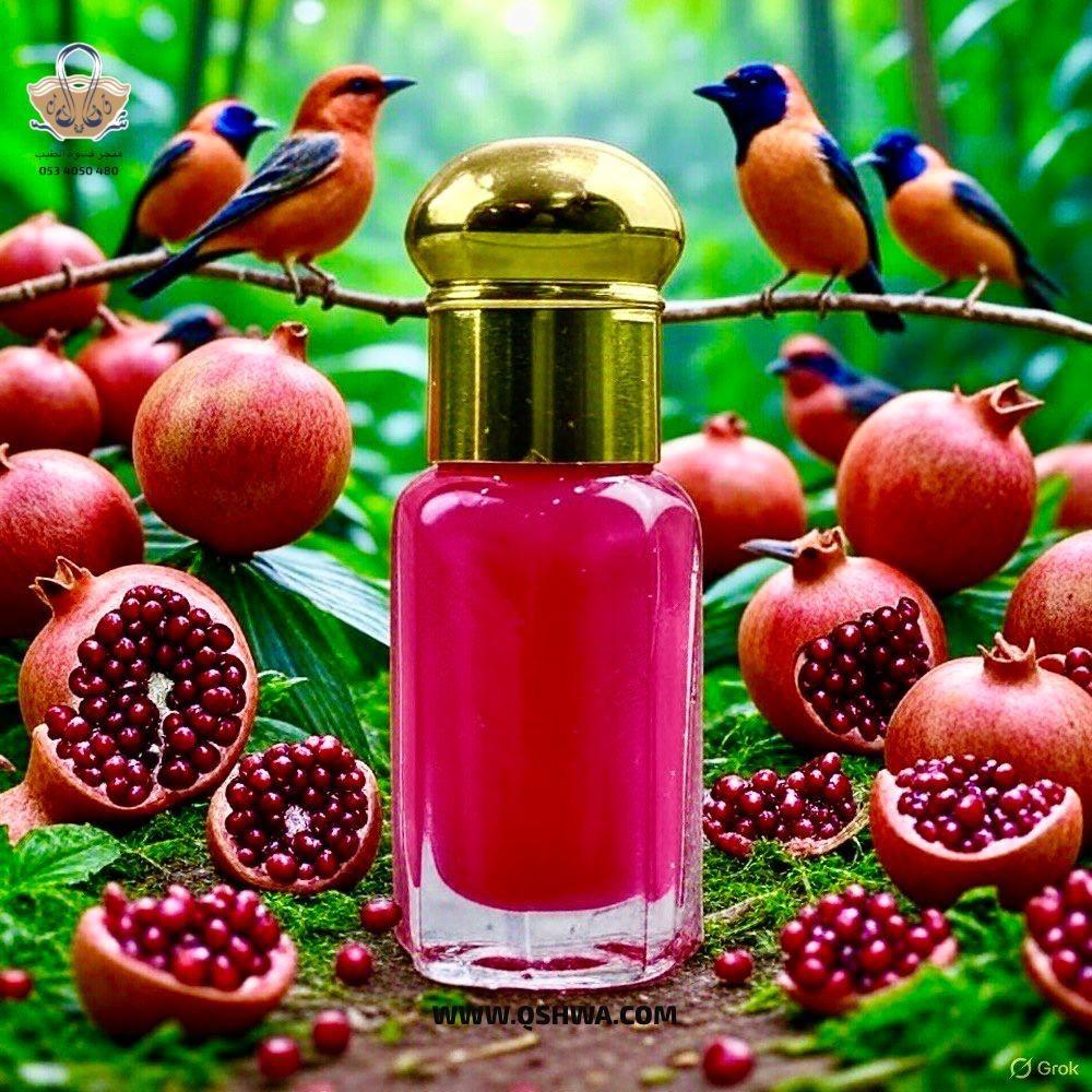 مكونات-مسك-الرمان-قشوة-الطيب