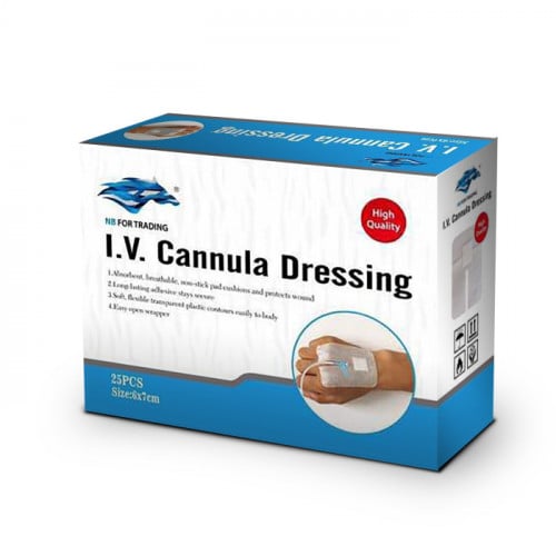 بلاستر لتثبيت الكانيولا 7*7