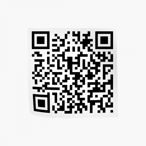 كرت إهداء كود QR