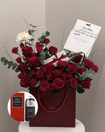 بكج كارتير ( عطر باشا , ورد )