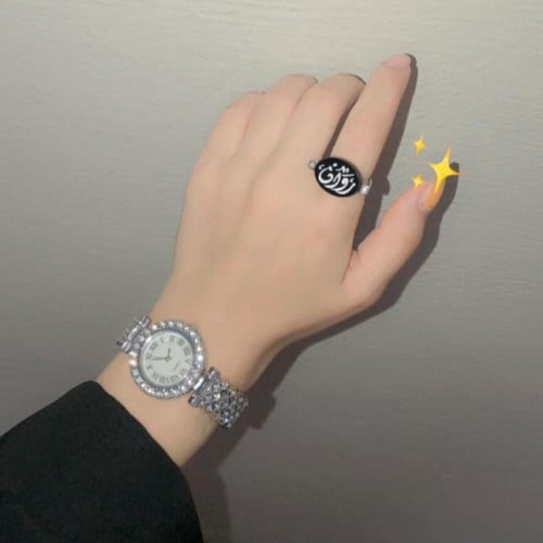 خاتم نسائي بالاسم