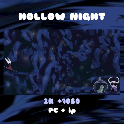 خلفية Hollow night للبي سي والايباد 2k + 1080