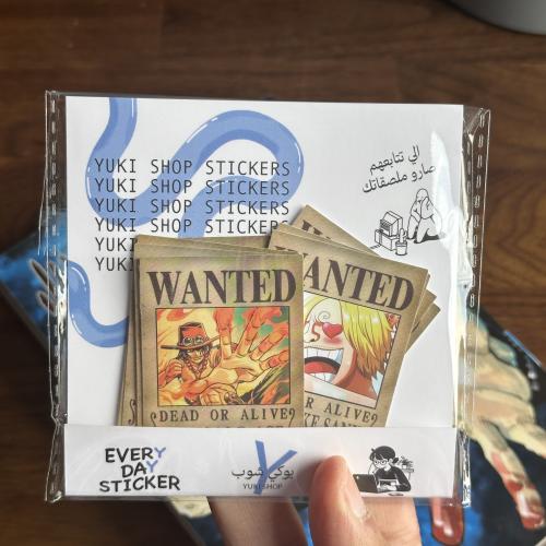 Stickers | ملصقات المطلوبين ون بيس