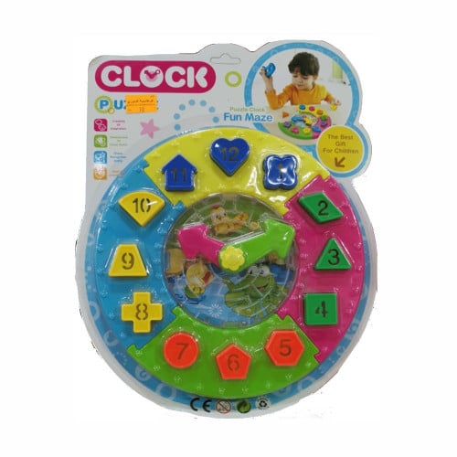 ساعة تعليمية بلاستيك