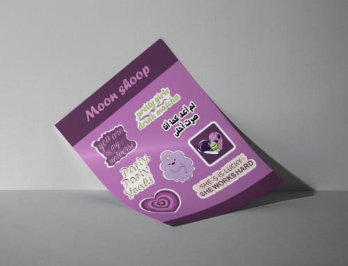 Moon Shoop Stickers