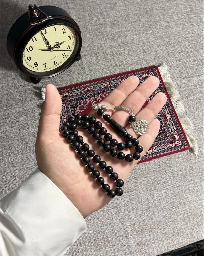 سبحة بكلايت اسود