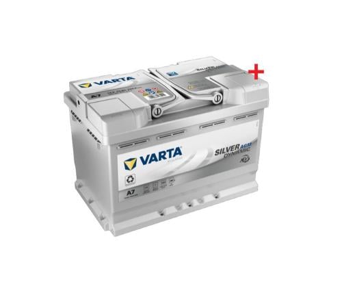 بطارية AGM فارتا الماني 70 امبير VARTA AGM SILVER...