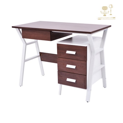 مكتب كاما 100 سم بني  9614-100-C