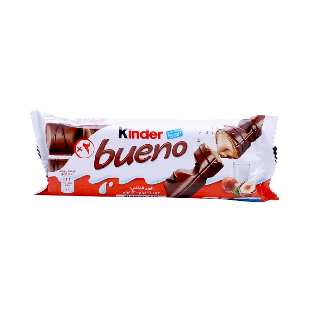 كيندر بوينو 2 اصابع 43 جم