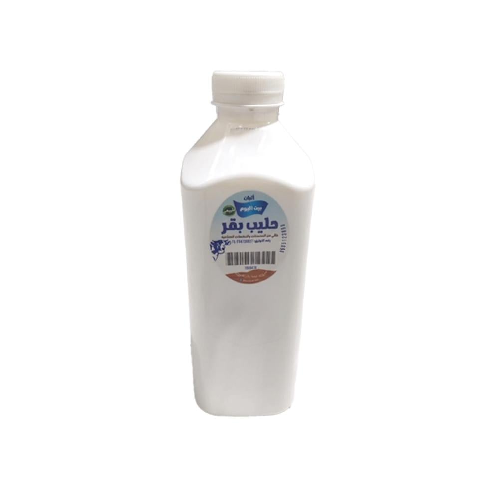 حليب بقر اليوم 1 لتر