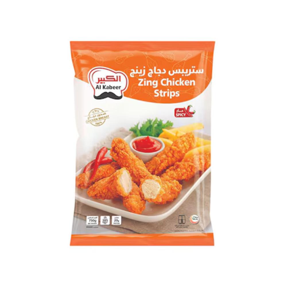 الكبير ستريبس دجاج زنج - حار 750 جرام