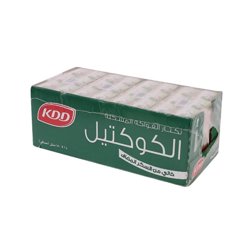 كي دي دي نكتار كوكتيل بدون سكر 24 حبة 180 مل