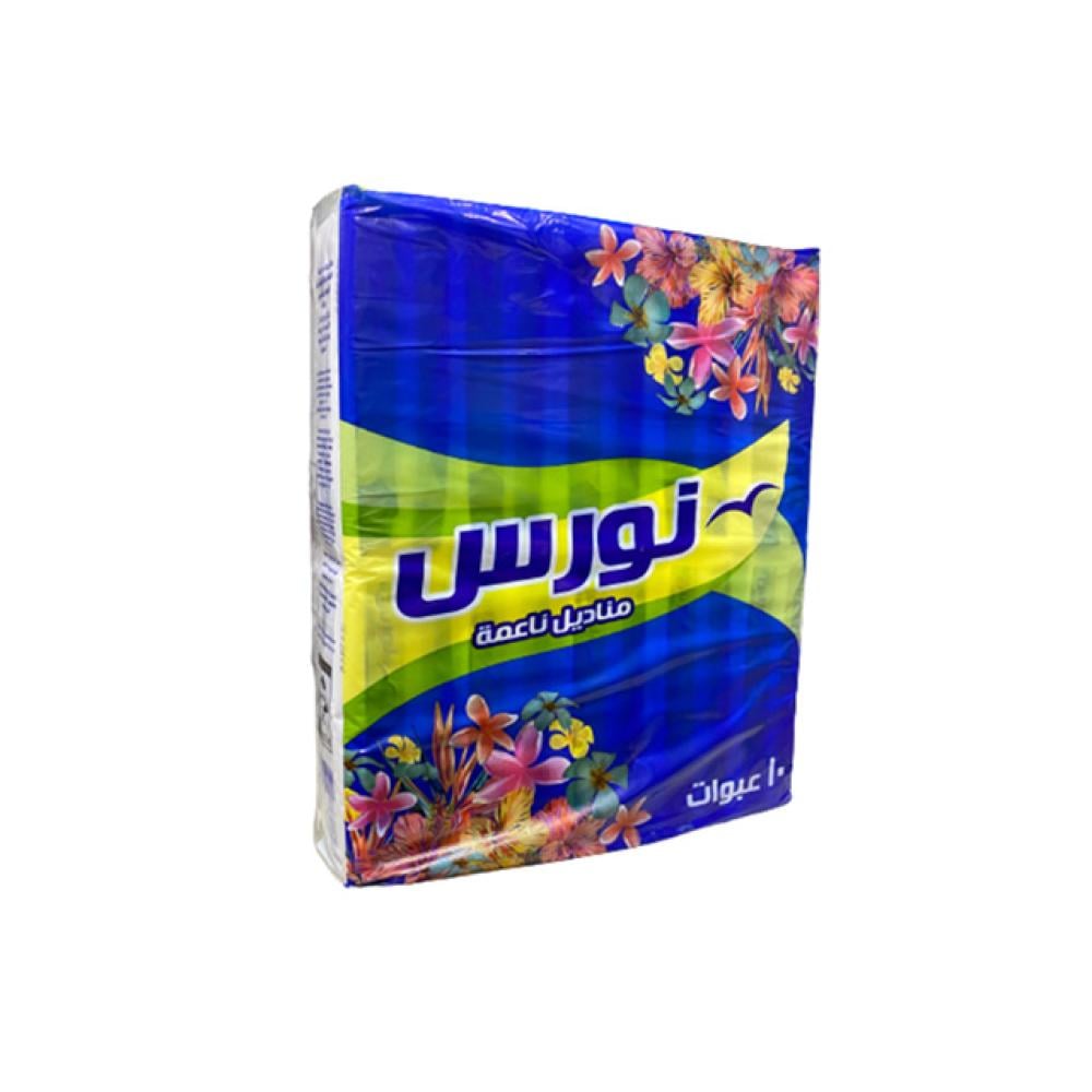 مناديل نورس ناعمة ١٠ عبوات