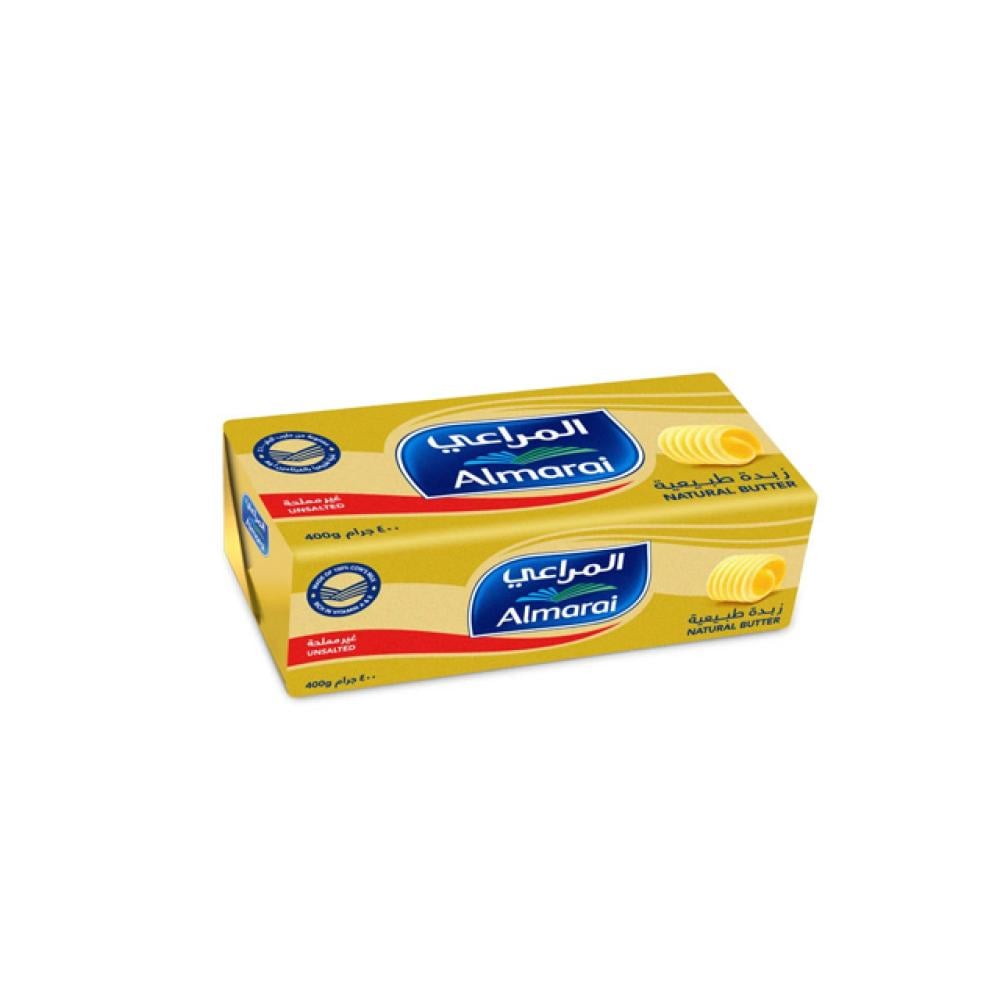 المراعي زبدة غير مملحة 400 جم