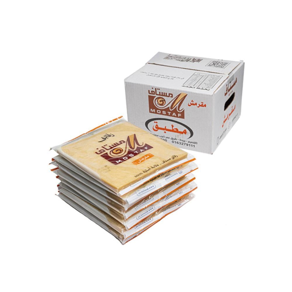 مستاف مقرمش مطبق كرتون