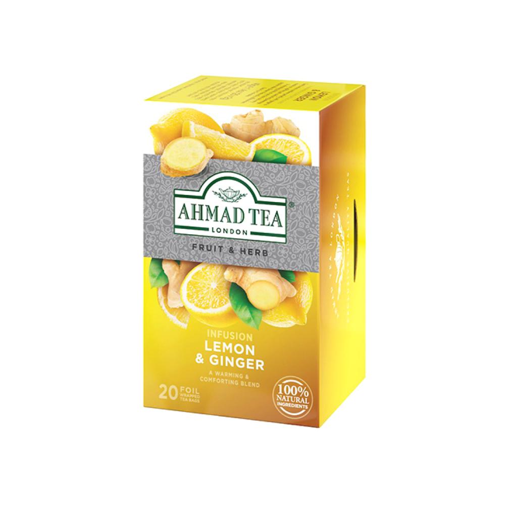 أحمد زنجبيل بالليمون 20 كيس