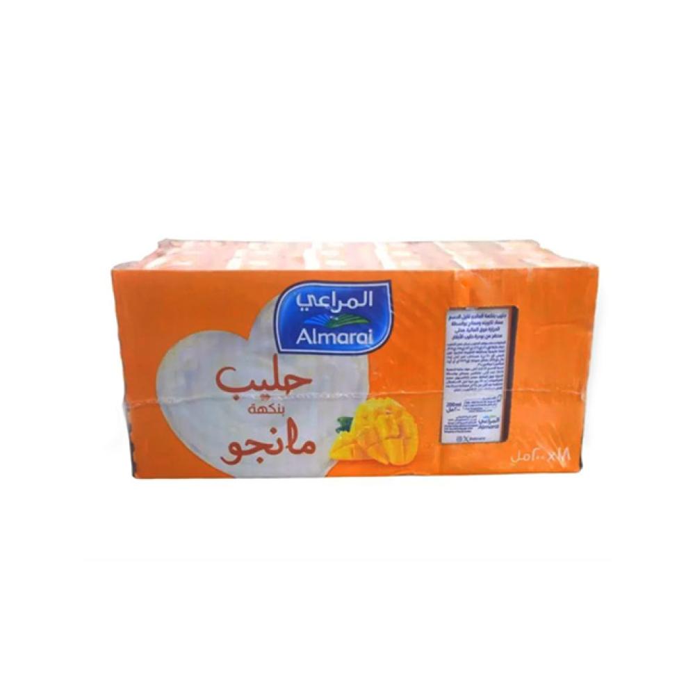 حليب المراعي بنكهة المانجو ١٨ حبه ٢٠٠ مل