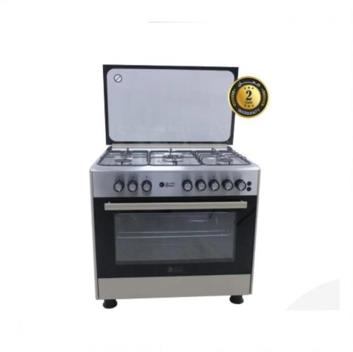 فرن غاز دانسات 5 شعلات تركي - 90*60 ستيل DAN90GOS
