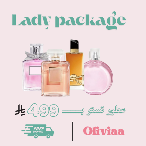 بكج ليدي النسائي 4 عطور