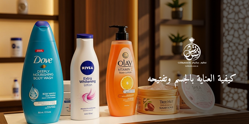 كيفية العناية بالجسم وتفتيحه