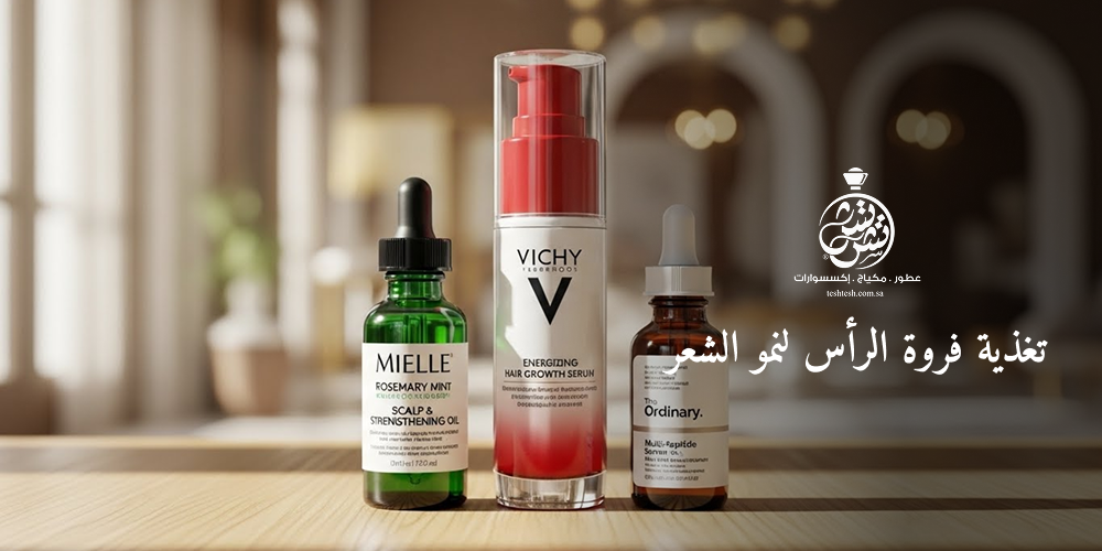 تغذية فروة الرأس لنمو الشعر