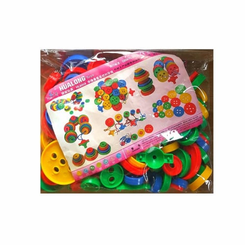 أزرار مشكل بلاستيك 48 قطعة