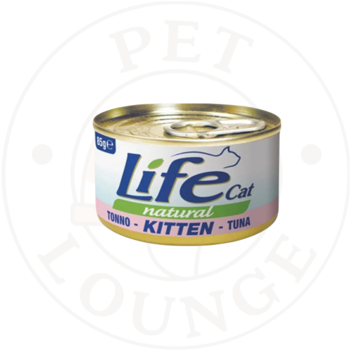 طعام رطب معلب للقطط الصغيرة بالتونة - 85g LifeCat