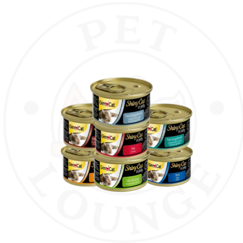 طعام رطب معلب للقطط بالجيلي - 70g GimCat