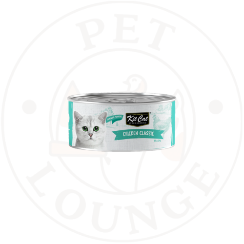 طعام رطب معلب للقطط بالدجاج التقليدي - Kit Cat Deb...