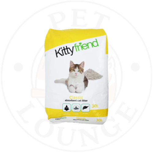 رمل للقطط عالي التكتل بدون ريحة - 30L Kittyfriend