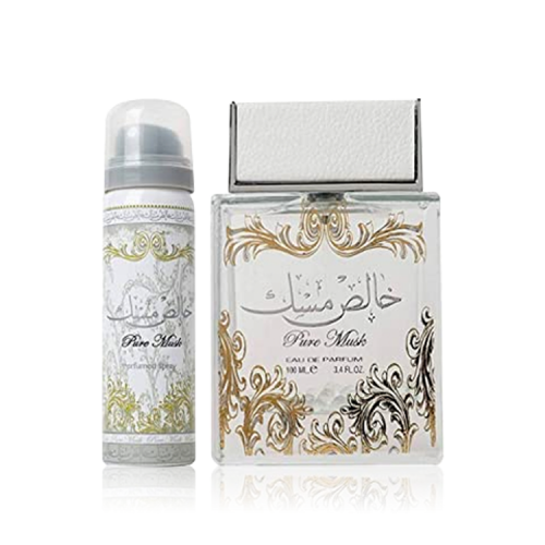 Lattafa Perfumes Pure Musk Set (edp/100 ml + deo/50 ml)