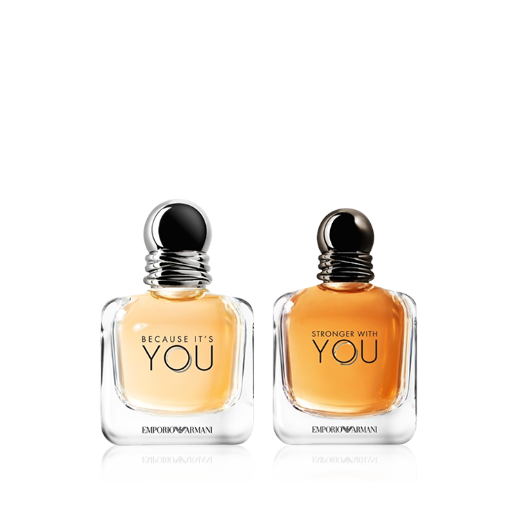 Armani stronger with you because it's you online