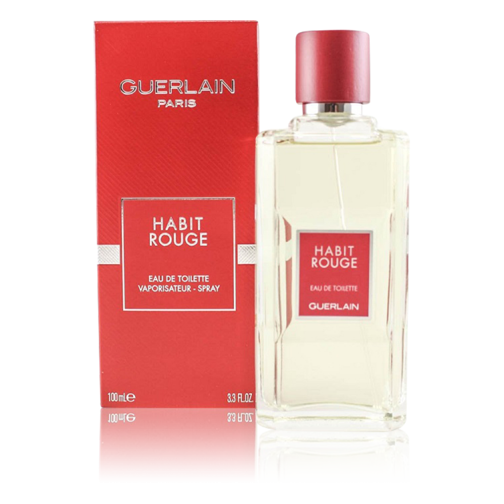Guerlain Habit Rouge L'Eau de Toilette 100ml - areej amwaj