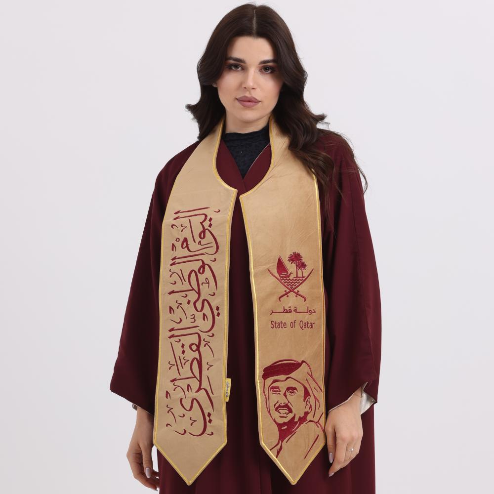 وشاح الشيخ تميم ذهبي