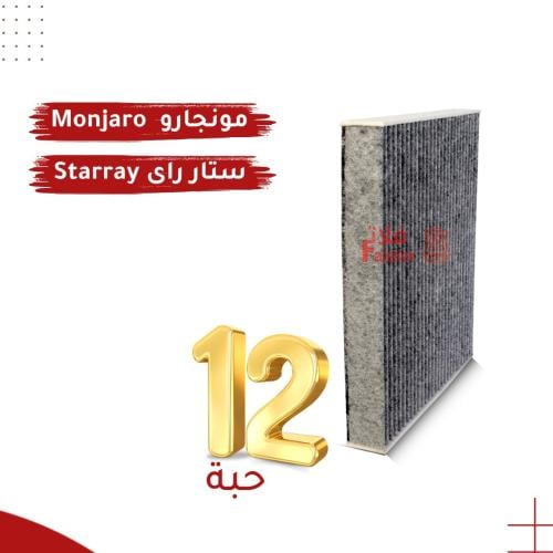 (عرض 12 حبة) فلتر مكيف لسيارة جيلي مونجارو وستاررا...
