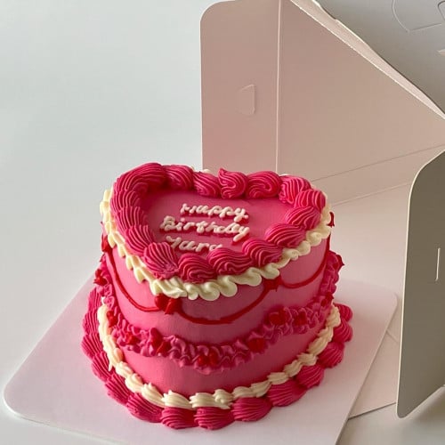 6inch Mini Heart Cake