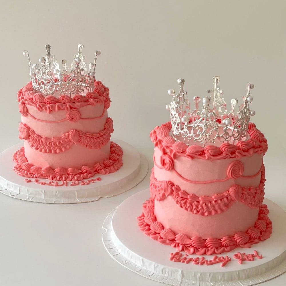 6inch Tall Tiara Cake