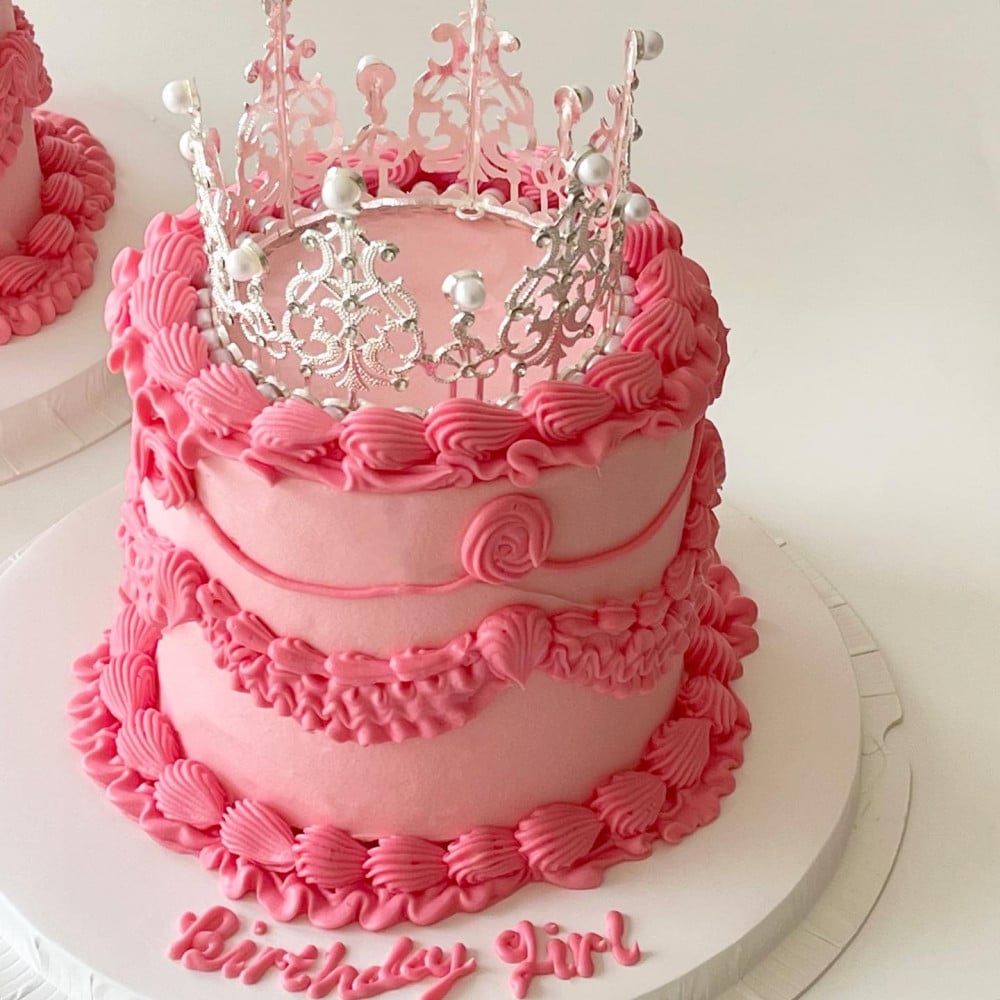 6inch Tall Tiara Cake