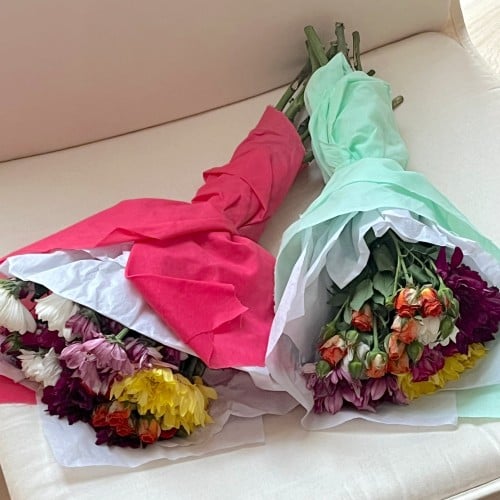 Fabric Flower Bouquet