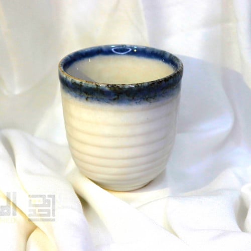 كوب سيراميك ابيض فاخر B