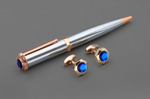 طقم قريفون ( قلم + كبك ) 1502