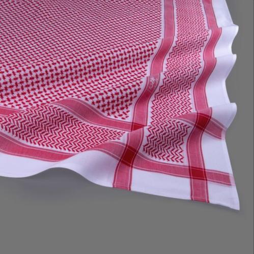 شماغ البسام البصمة 27 ختم احمر و ابيض