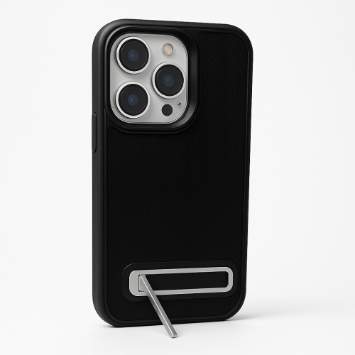 غطاء حماية HDX لهاتف iPhone 14 Pro مع حامل معدني -...