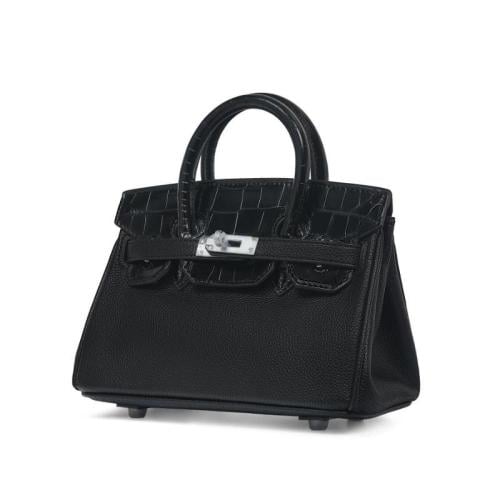 20 بيركين اسود مع كروك black birkin