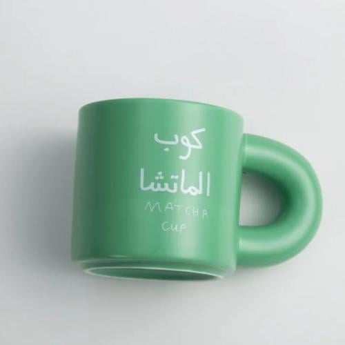 كوب سيراميك - ماتشا