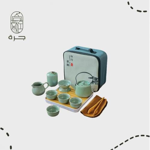 حقيبة تحضير الشاي العصرية - طقم متكامل | Ceramic T...