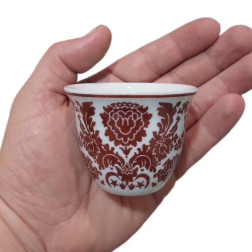 فنجان ابوطير احمر