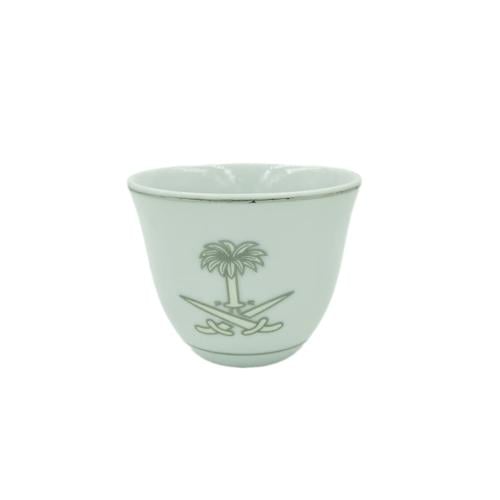 فناجين قهوة اكسترا سيفين ونخله فضي 12 حبة