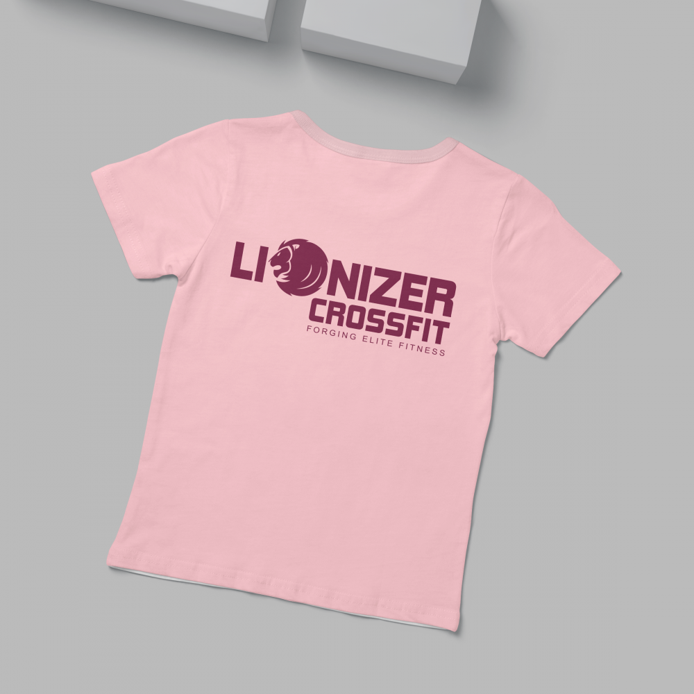قميص لايونايزر اطفال (بنات) | شعار  Lionizer CrossFit